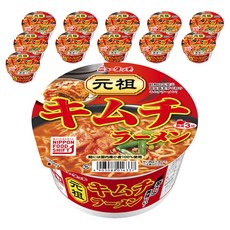 Newtouch 碗裝元祖泡菜風味泡麵, 12入