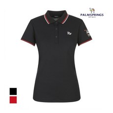 팜스프링스 여성 캐주얼 카라 반팔티셔츠_STSL232263 699691