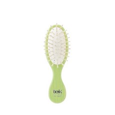 tek糖衣梳 義大利手工 純原木 原木色、天空藍、活力橘、熱情紅、檸檬綠、夢幻粉, 檸檬綠糖衣梳, 1個