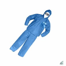 별봄샤인 PP 투피스 작업복 2XL 1EA 하늘색 연구실