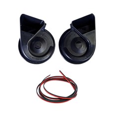 선플라워 차량 자동차 에쿠스 클락션 전자혼 경적 12V+연장배선 1m, 더 넥스트 스파크, 1개