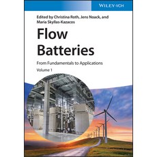 (영문도서) Flow Batteries: From Fundamentals to Applications Hardcover, Wiley-Vch