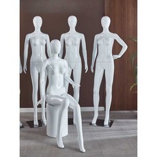 전신 마네킹 의류매장 여자 옷가게 남자 에어 튜브 상품, 1개, 허리 왼손