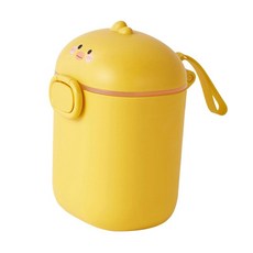 포뮬러 디스펜서 수유 여행용 보관 용기 및 캐리 핸들 과일 케이스 만화 밀크 파우더 디스펜서, PP, 크기가 큰, 1개