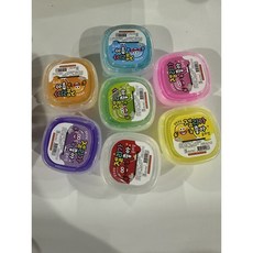 말랑 말랑 젤리가 좋아 꾸덕한 슬라임랜덤1개 이미지 다양, 1개