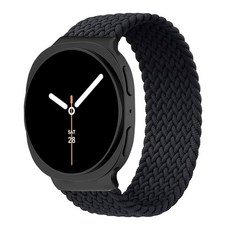 티엑스엘엑스 갤럭시워치 8 클래식 솔로루프 스트랩, 1개, 블랙 M