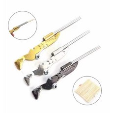 늑대 머리 모형 쌍발 아연 합금 활과 쇠뇌 스테인리스 사격 야외 경기, 01 A