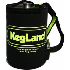 KEGGER 5L不銹鋼啤酒桶, 8MM厚度5L保溫套, 1個