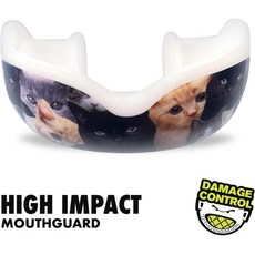 古川小夫 Damage Control UFC選手最愛 潮牌 DC ＭＭＡ護齒 美國製 Kitty CAT, 1個