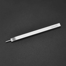 가죽펀칭기 1246 구멍 포크 행 펀치 Leathercraft 핸드 피어싱 스티칭 펀칭 가죽, 1개, 3mm-1 Hole