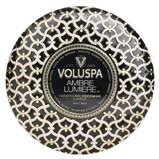[Voluspa] 볼루스파 3심 장식용 틴캔들 - 앰버 루미에르 340g12oz