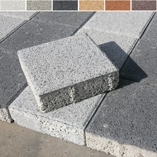 [보도블록] 이지블록 (1단 1.2제곱미터) (배송비/파레트/규사 협의), 보도용200×200×60, 백색, 30개