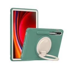 스냅케이스 태블릿PC 마카롱 아머 케이스, 에메랄드