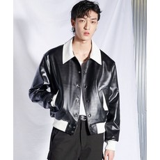 스페로네 SPERONE 빅카라 바시티 자켓 블랙