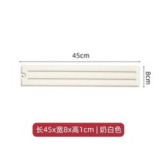 鍋蓋收納墊 廚房防滑瀝水墊, 1個, 米白色, 米白色