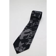 綠黑配色領帶/USJ侏儸紀公園絲綢紀念領帶/Lucien pellat-finet骷髏迷彩真絲領帶 男士領帶