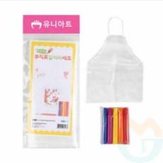 위블리 부직포 앞치마 만들기 1세트