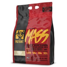 뮤턴트 매스 머슬 게이너 바닐라 아이스크림 맛, 1개, 6.8kg
