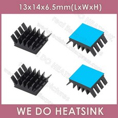 방열판 쿨러 WE DO 방열패드 스파이키 블루 HEATSINK 유무, 2MM, 금