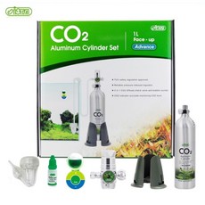 帥哥水族【ISTA 伊士達】1L CO2鋁瓶全套組-進階型【一組】, 1個