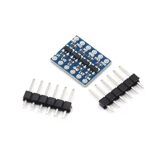 4채널 양방향 로직 레벨 컨버터 3.3V에서 5V로 변환 모듈 아두이노 RPi ESP32 I2C UART DIY 브레드보드용, 03 1 pcs