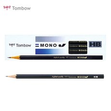 톰보우 연필 모노제이 TOMBOW MONO J 1다스 12자루, 3B