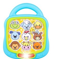 삼일마켓 동물울음소리 터치패드 아기교구 유아용악기, 1개