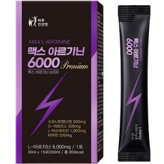 하루건강엔 맥스 아르기닌 6000, 1개