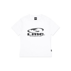[엘엠씨] LMC WM OVAL GLOBE CROPPED TEE white