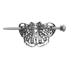 OIDEA 여성용 바이킹 헤어 클립: 6피스 빈티지 실버 메탈 켈트 매듭 드래곤 나비 헤어 머리핀 레트로 바이킹 주얼리 헤어 액세서리 여성 및 여성용