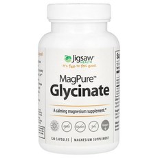 아이허브 MagPure™ 글리시네이트 캡슐 120정, JIG00157, 1개