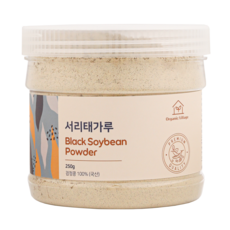 자연고을 국산 100% 서리태 검은콩 가루 볶은 검은 콩가루, 1개, 250g