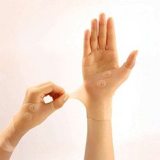 실리콘 자석 손목아대 키보드 주부 팔목 마우스 스트랩 마그네틱