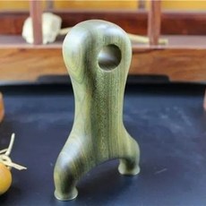 80弓門手工直闆彈弓 純實木綠檀香 可把玩收藏無漆彈弓, 1個, 80弓門手工直板彈弓純實木綠檀香競技比賽