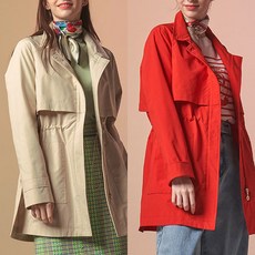 리베레츠 트렌치점퍼자켓+스카프 563466