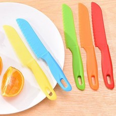 미즈코스 무독성 어린이 안전칼 유아 칼 아동 소꿉놀이 아동칼, 4개, 녹색