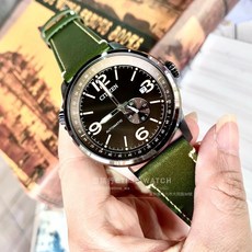 CITIZEN Future Force 飛行員復古機械錶 NJ0147-18X 經典星辰潮流男錶