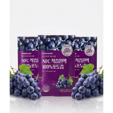 참앤들황토농원 NFC 착즙원액 100% 포도즙(100ml0포) | 실속포장, 100ml, 100팩