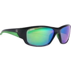 캘커타 아웃도어 조스트 오리지널 시리즈 | 낚시용 선글라스, Shiny Black/Green Mirror, One Size