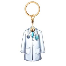 화이트 코트 가죽 키체인 홀더 케이스 에어 태그와 호환 출입 카드용 작업복 보호 커버 지갑 핸드백 열쇠 어린이 애완동물 가방 참용 GPS 트래커 케이스 (8.4c