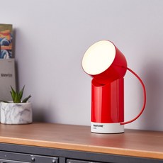 LEXON ORBE 無線桌燈 彩通聯名 PANTONE色 充電桌燈, 紅色