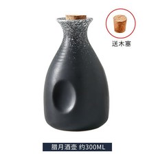 腊月 日式陶瓷清酒壺, 1個, 腊月,酒杯（4个装）/多件拍新竹