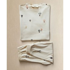 자라홈 브랜드관 열기구 디자인 키즈 저지 파자마 세트 44680117733 424898