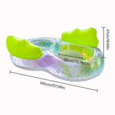 해먹 튜브 성인용 워터 더블 라운저 팽창식 플로팅 로우 수영장 에어 매트리스 수면 침대 해변 쿠션 링 신제품, 2)MC2, 1개