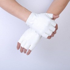 半指手套男女士露指戰術戶外騎行開車半截登山手套男夏季防曬手套, 1個, 黑色半指,均碼