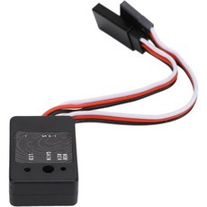 키엔소 RC 조종기 모듈 카 자이로스코프 안정기 자동 안정성 제어 조절 가능 민감도 SCX10용 미니