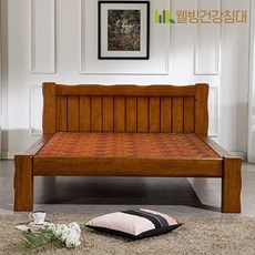 웰빙건강침대 [웰빙건강침대] 사나래 퀸 황토볼 흙침대 Q, 네츄럴