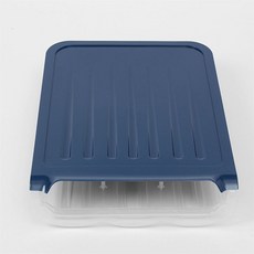 자동정리 계란케이스 네이비 계란보관