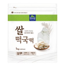 면사랑 쌀떡국떡, 1kg, 1개