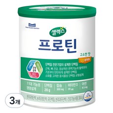 셀렉스 프로틴 고소한 맛, 304g, 3개
